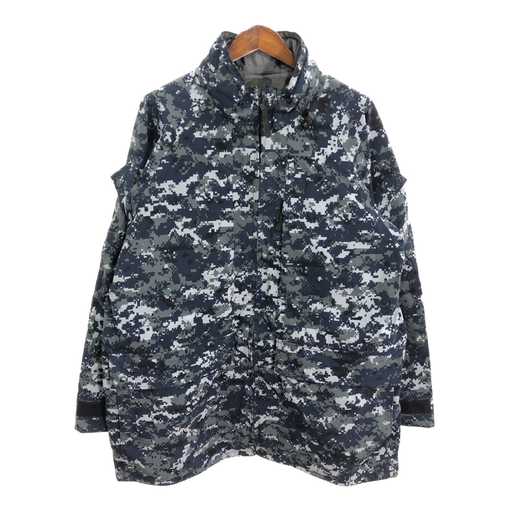 楽天市場】米軍実物 US NAVY デジタルカモ TYPE1 迷彩 ゴアテックス