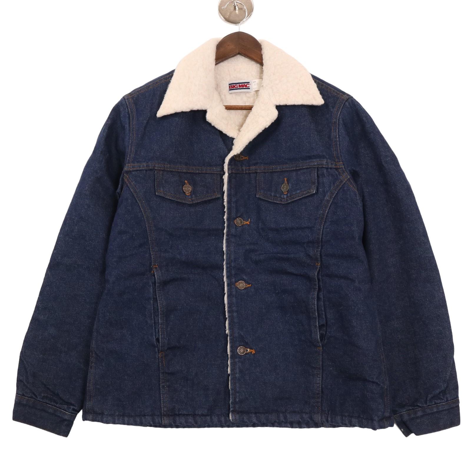 ビンテージ BIGMAC デニムカバーオール ジャケット ビッグマック80s 80年代製 ビッグマック デニム カバーオール ジャケット size