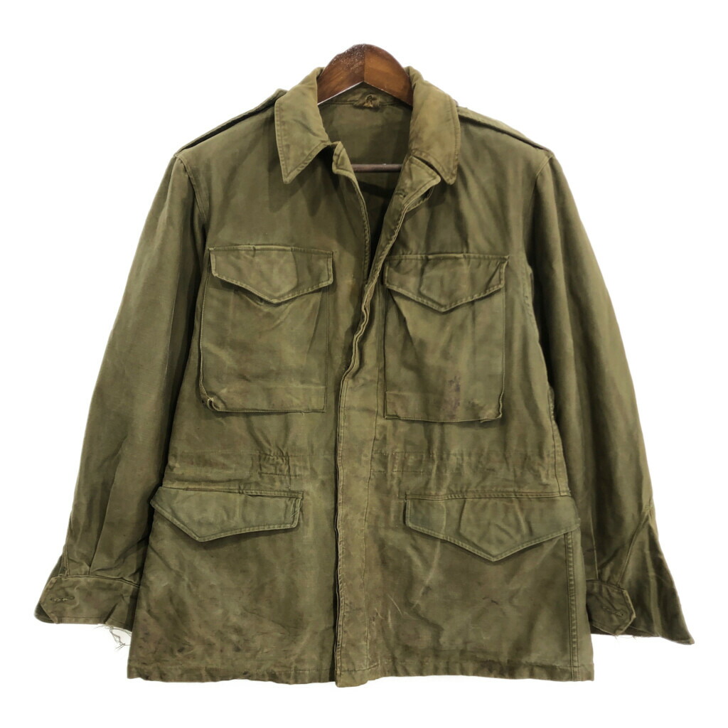 ミリタリージャケット（US.ARMY）ビンテージ放出品 Dead Stock】Vintage 80's U.S. Army CVC Tankers Jacket -ALPHA