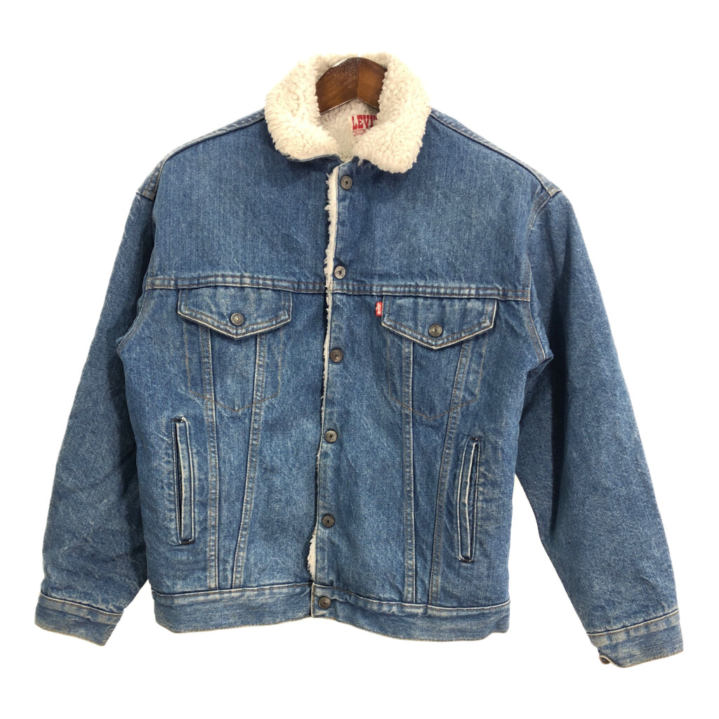 楽天市場】70's Levi's Denim Boa Jacket (70年代 リーバイス