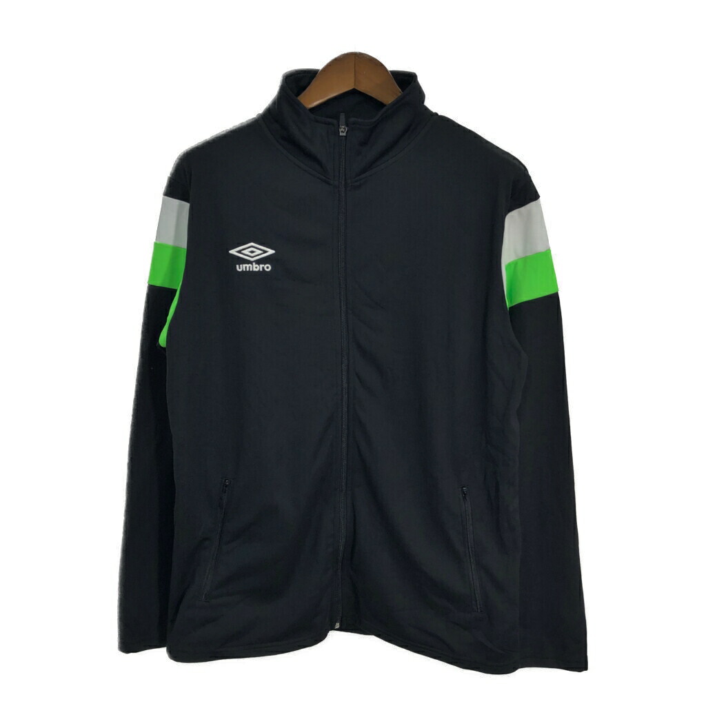 90年代UMBRO古着ベルベットトラックジャケットテープロゴカーキ/ W3 激レア】90s UMBRO トラックジャケット カーキ
