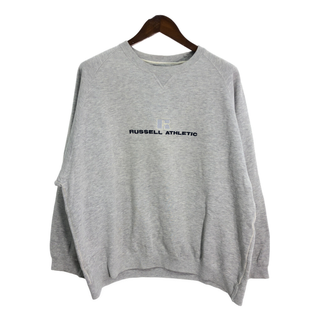 楽天市場】90年代 RUSSELL ATHLETIC ラッセル スウェット ロゴ グレー