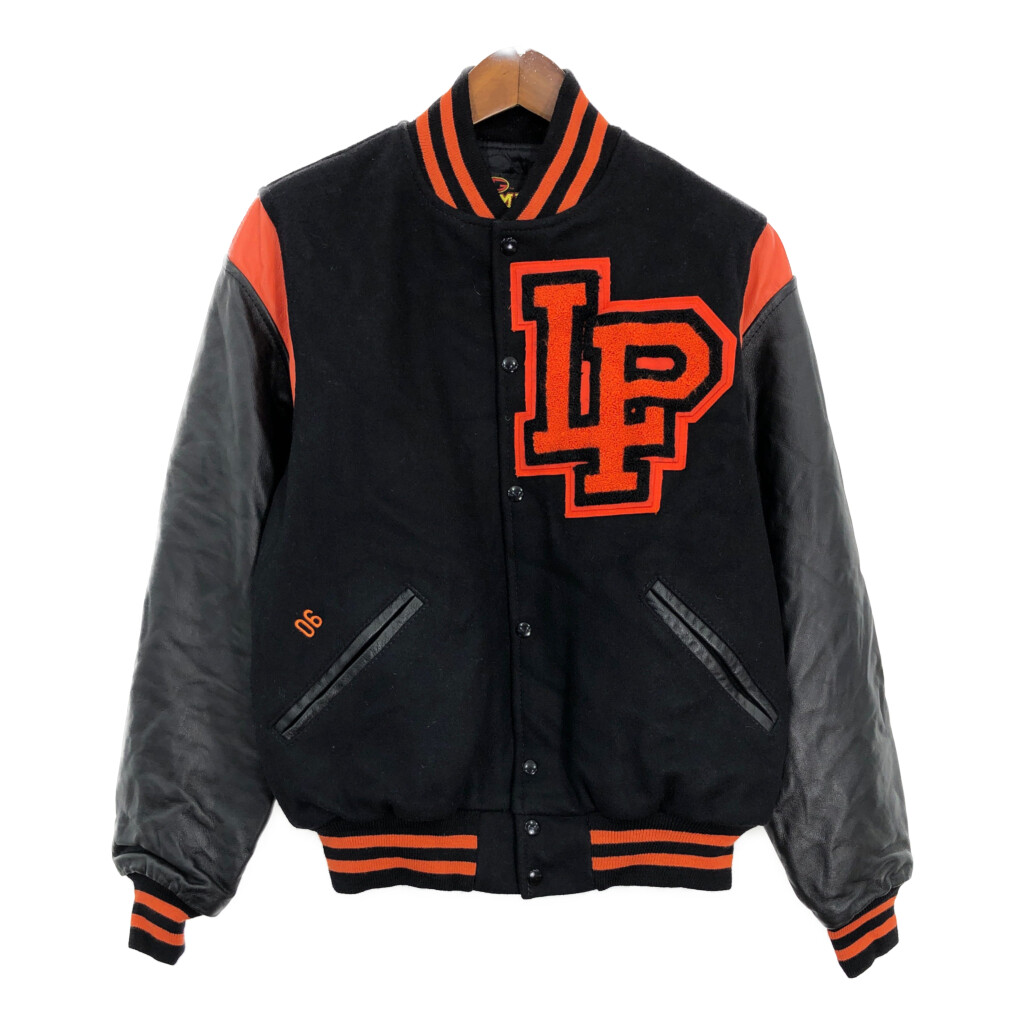 楽天市場】90年代 USA製 Reed SPORTSWEAR ウール レザー スタジアム