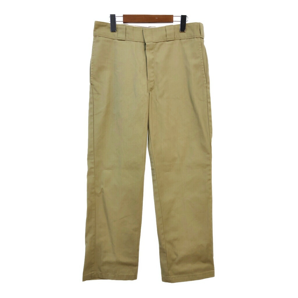 美品 デッキーズ Dickies ベージュ ショートパンツ ワークパンツ 32 Dickies ベージュ チノパン ショートパンツ ワークパンツ 32