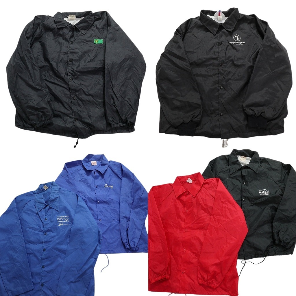 楽天市場】古着卸 まとめ売り ナイロンコーチ ジャケット 6枚セット