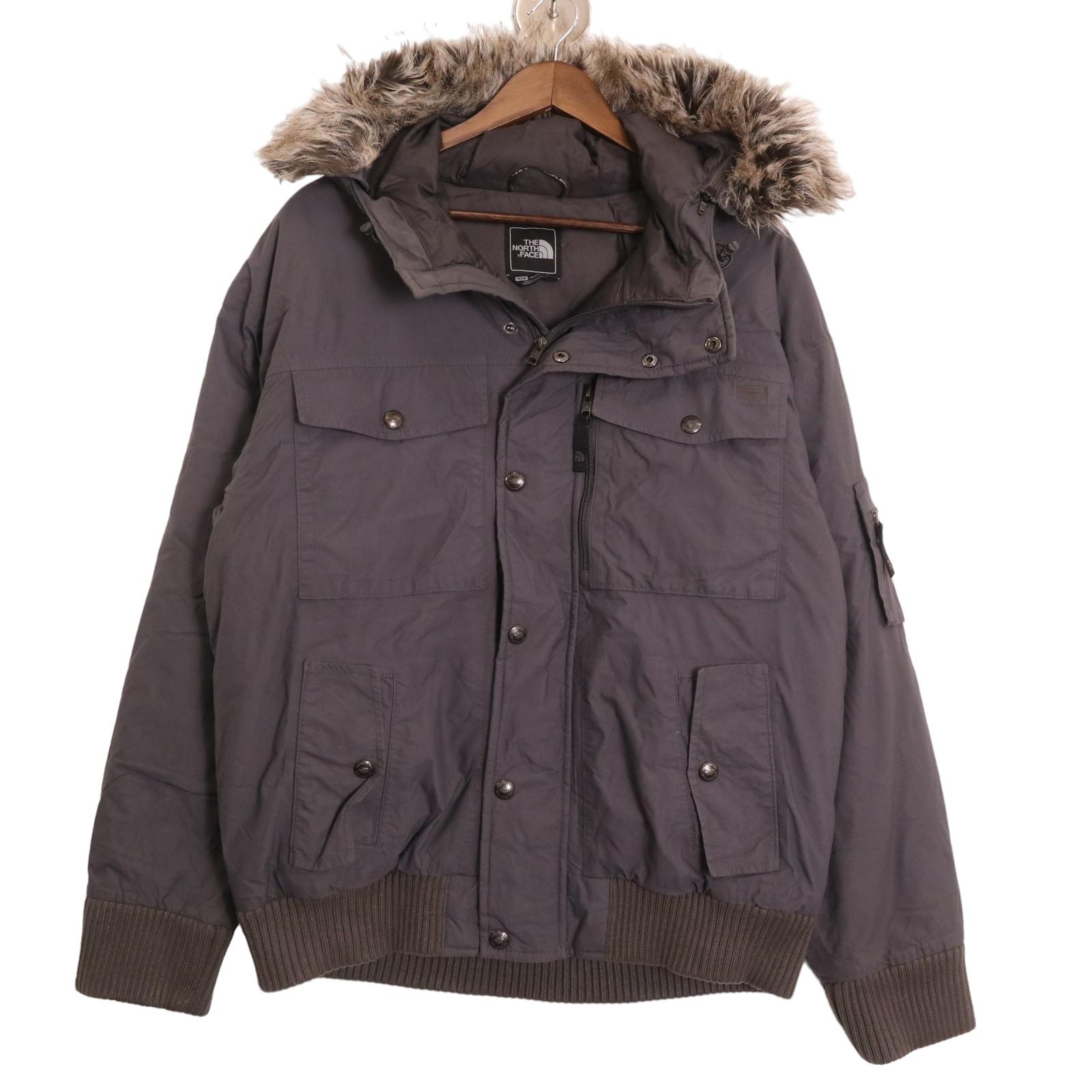 00年代 THE NORTH FACE ノースフェイス GOTHAM ゴッサムジャケット アウトドア ブラウン (メンズ M) 中古 古着 A0826