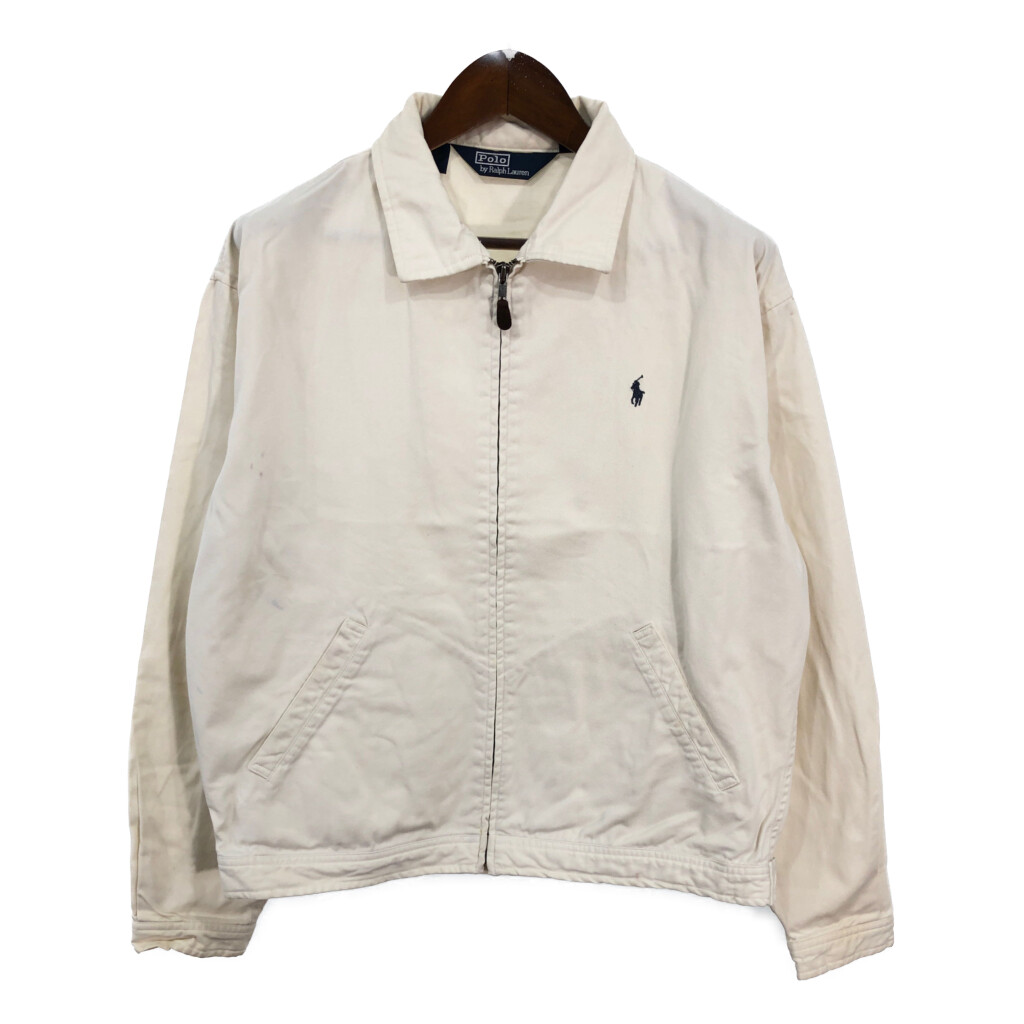 Polo RalphLauren ラルフローレン　スイングトップ　白　L 楽天市場】Polo by Ralph Lauren ポロ ラルフローレン スイング