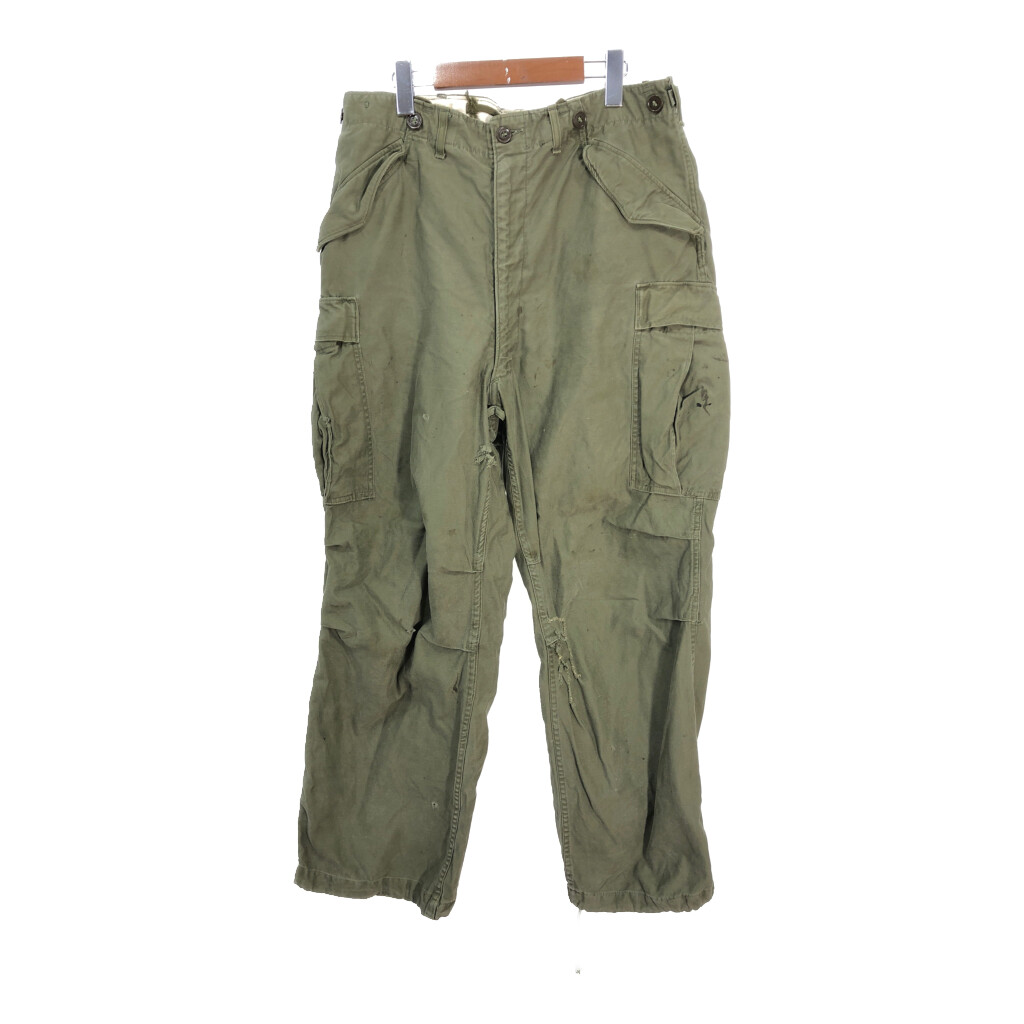 【美品】米軍実物　M51フィールドパンツ　M-R 50's【u.s.army】ビンテージ【米軍実物】【M-51】【フィールド