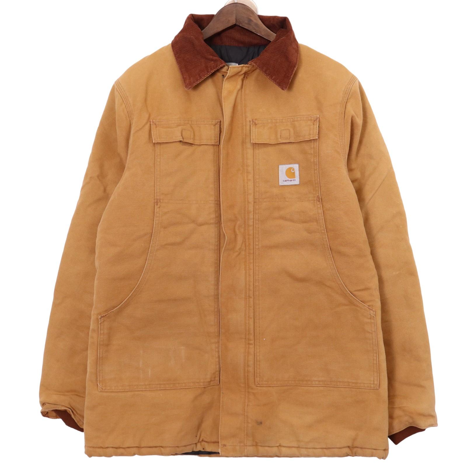 00s Carhartt ブラウン トラディショナルジャケット 楽天市場】00年代 Carhartt カーハート トラディショナルジャケット