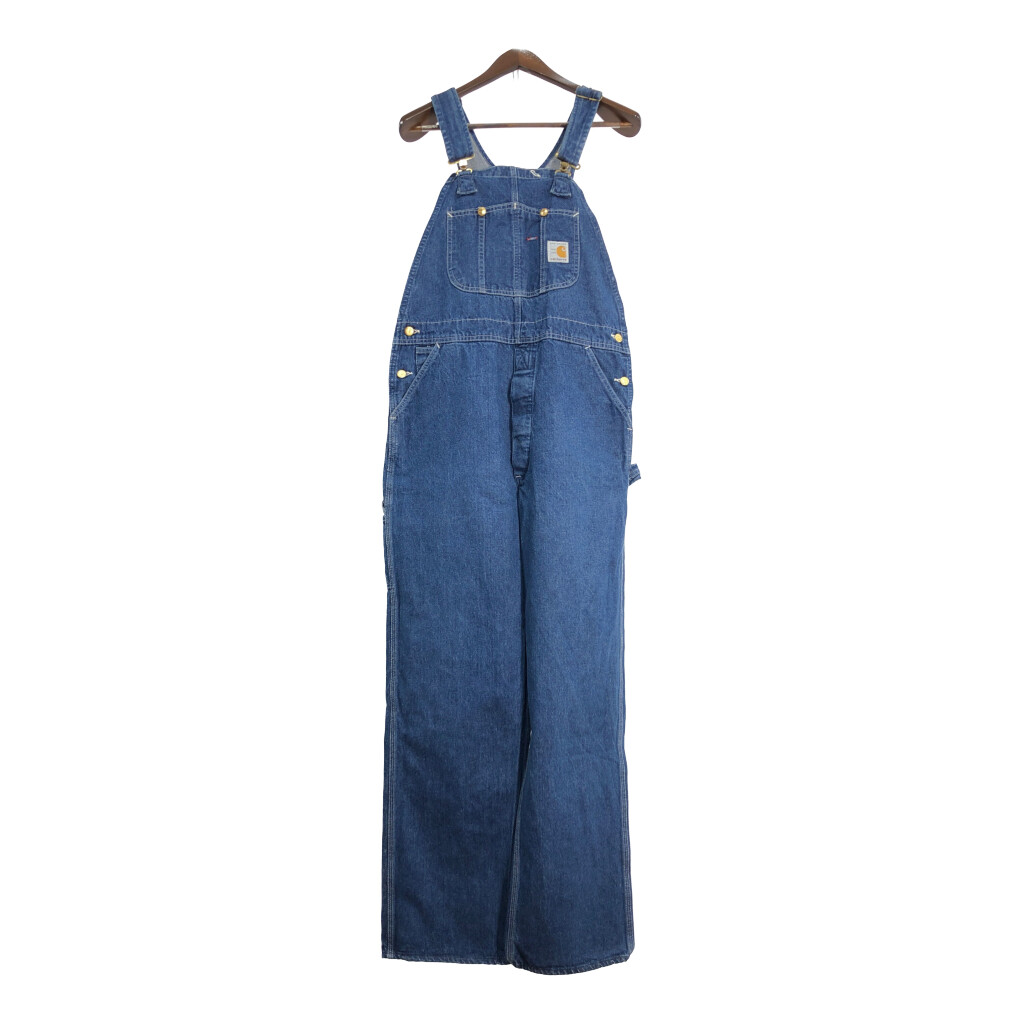 大人気　carhartt カーハート  オーバーオール　M  ブルー 楽天市場】Carhartt カーハート オーバーオール デニム ブルー