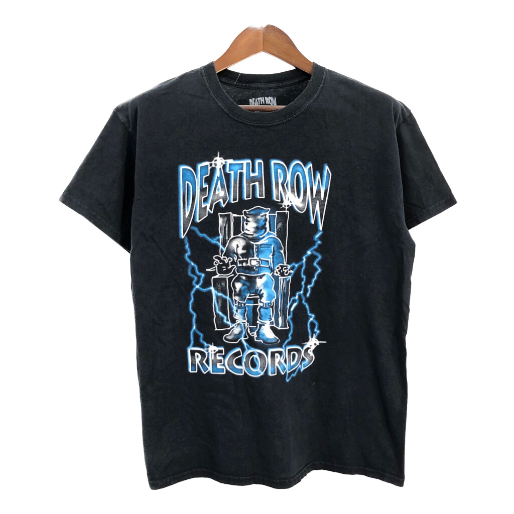 DEATH ROW デスロウ マーチ Tシャツ ラップT ホワイト HIPHOP DEATH ROW RECORDS / デス ロウ レコード：SNOOP DOGG T-SHIRT