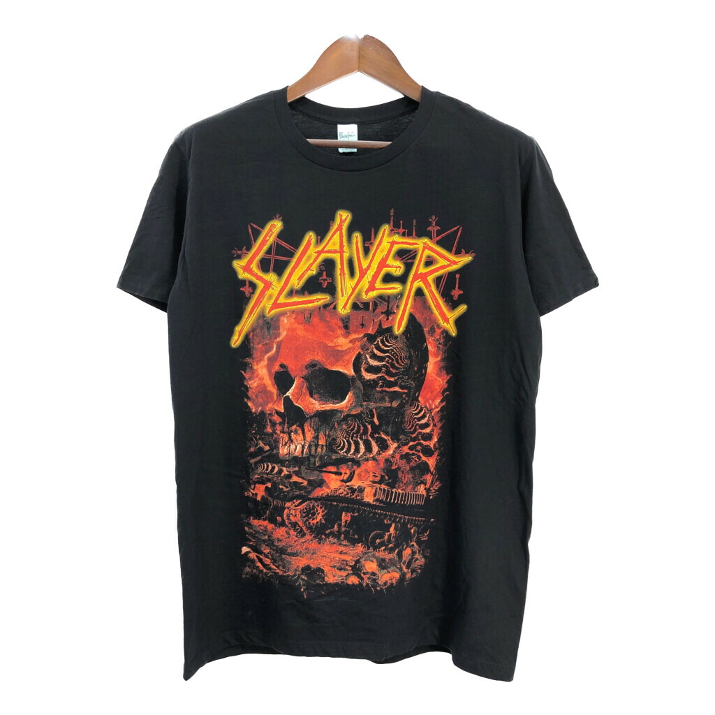 楽天市場】SLAYER スレイヤー Tシャツ バンド ブラック(メンズ 2XL