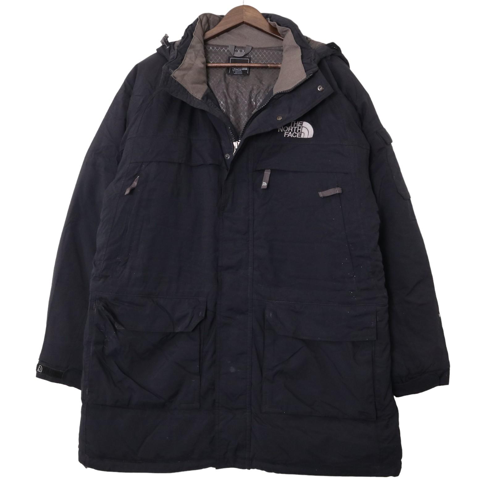 00年代 THE NORTH FACE ノースフェイス マクマードパーカー ダウン アウトドア ブラック (メンズ L) 中古 古着 A0882