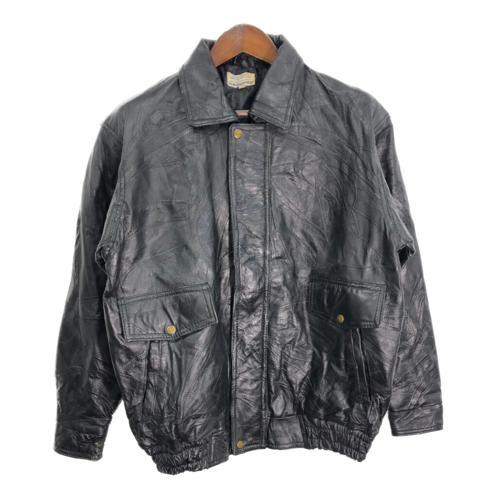 希少 Lowe`s レーシングジャケット 刺繍 企業ロゴ M 古着 90s CHASE 「LOWE'S」 ロウズ 企業 刺しゅう レーシング