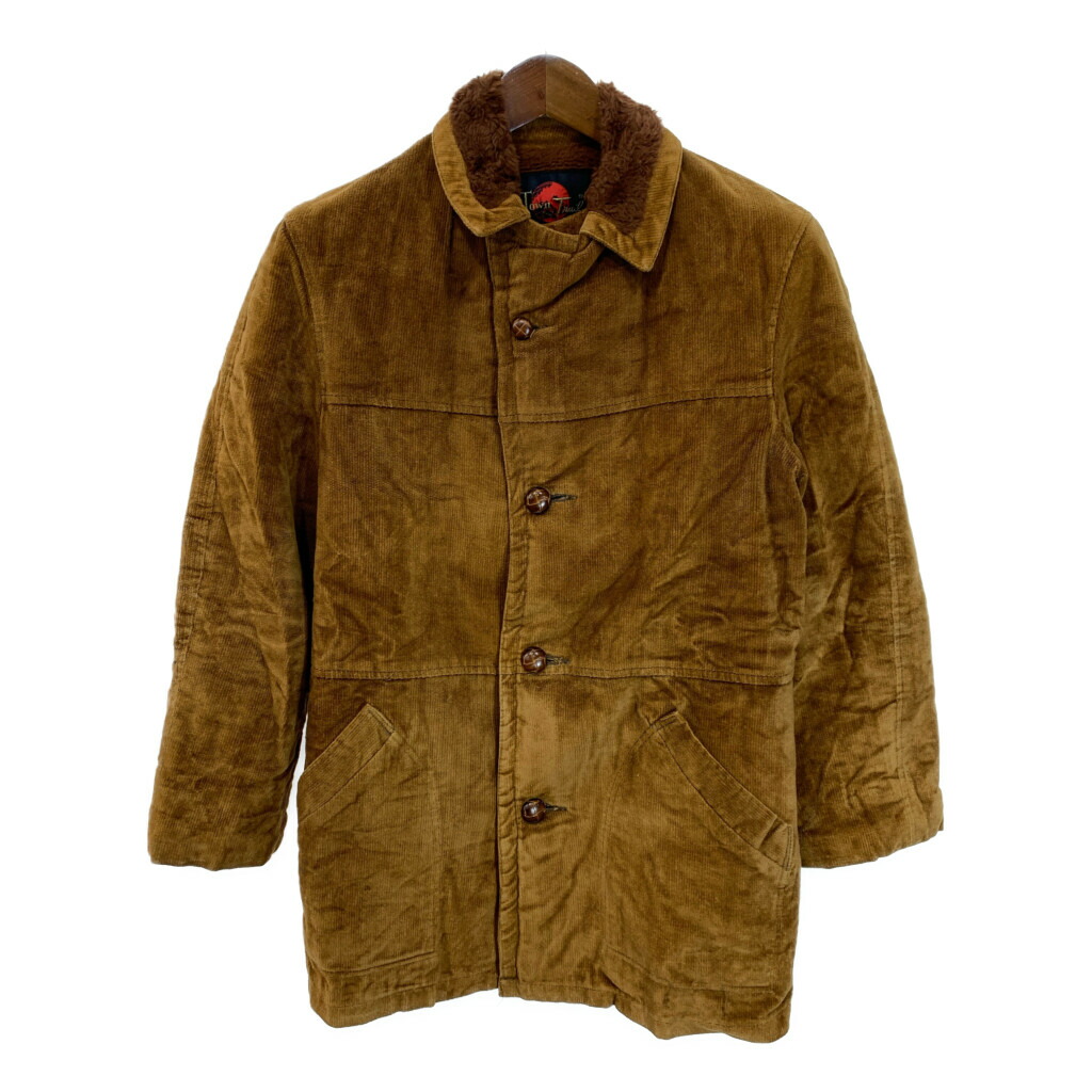 楽天市場】70年代 コーデュロイジャケット ヴィンテージ ブラウン