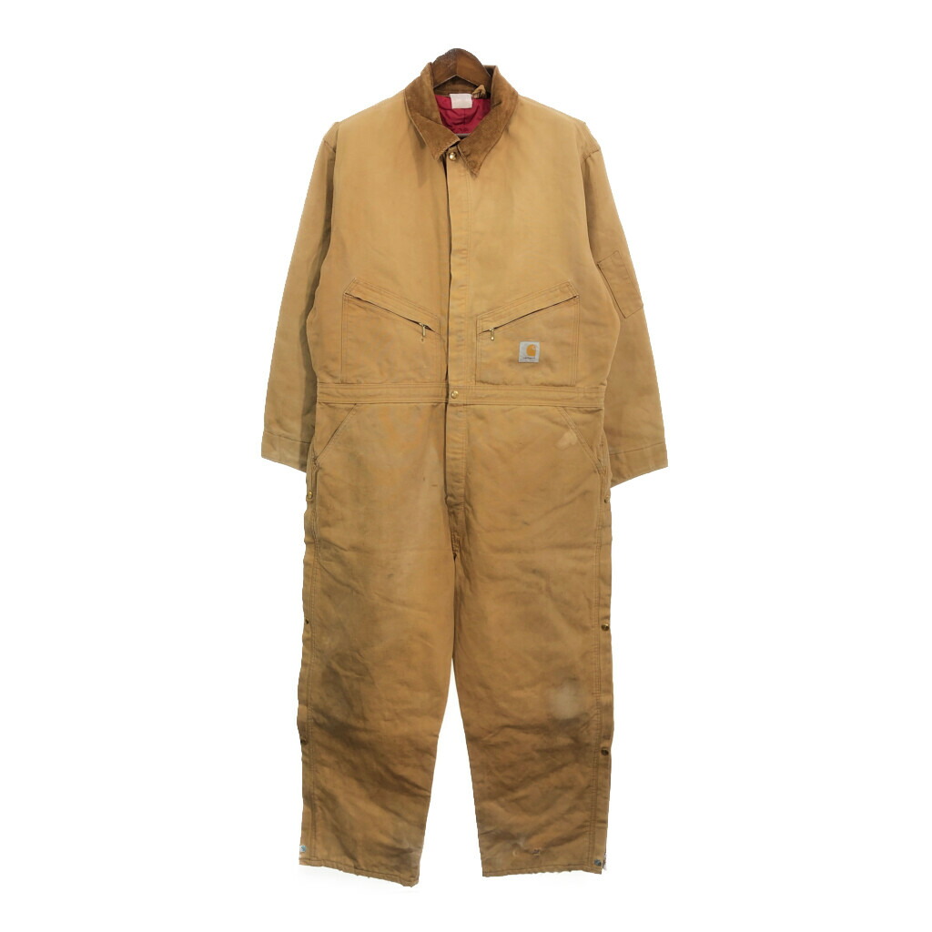 専用です！Carhartt カーハート ダック オールインワン 古着 carhartt - 90年代 Carhartt カーハート ダック オールインワン