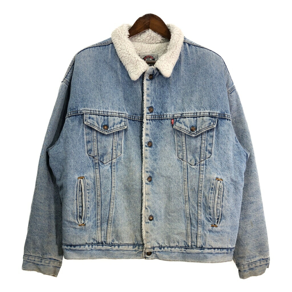 楽天市場】80's Levi's Denim Boa Jacket (80年代 リーバイス
