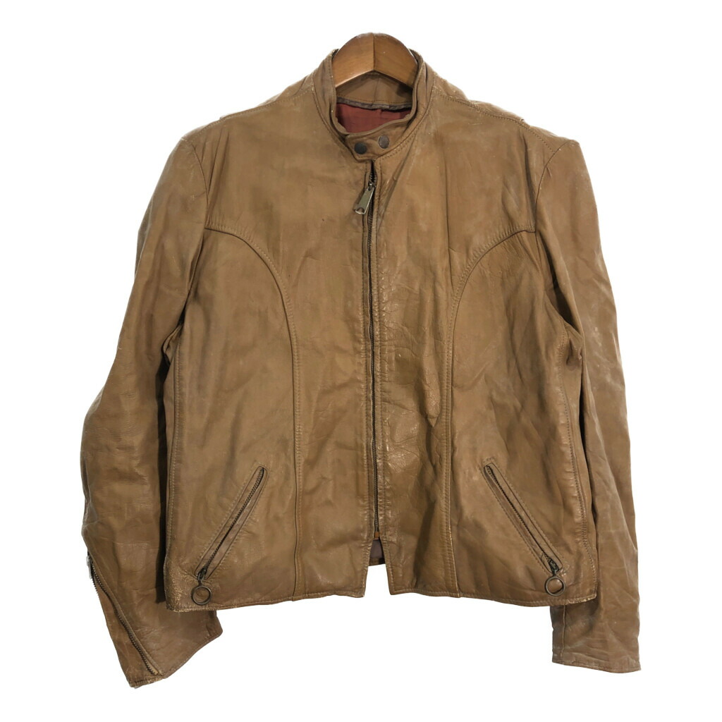 楽天市場】70年代 BROOKS ブルックス レザー ダブルライダース