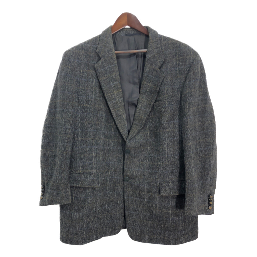 Harris Tweed テーラードジャケット グレー系 ウール 楽天市場】Harris Tweed ハリスツイード ウール ツイード