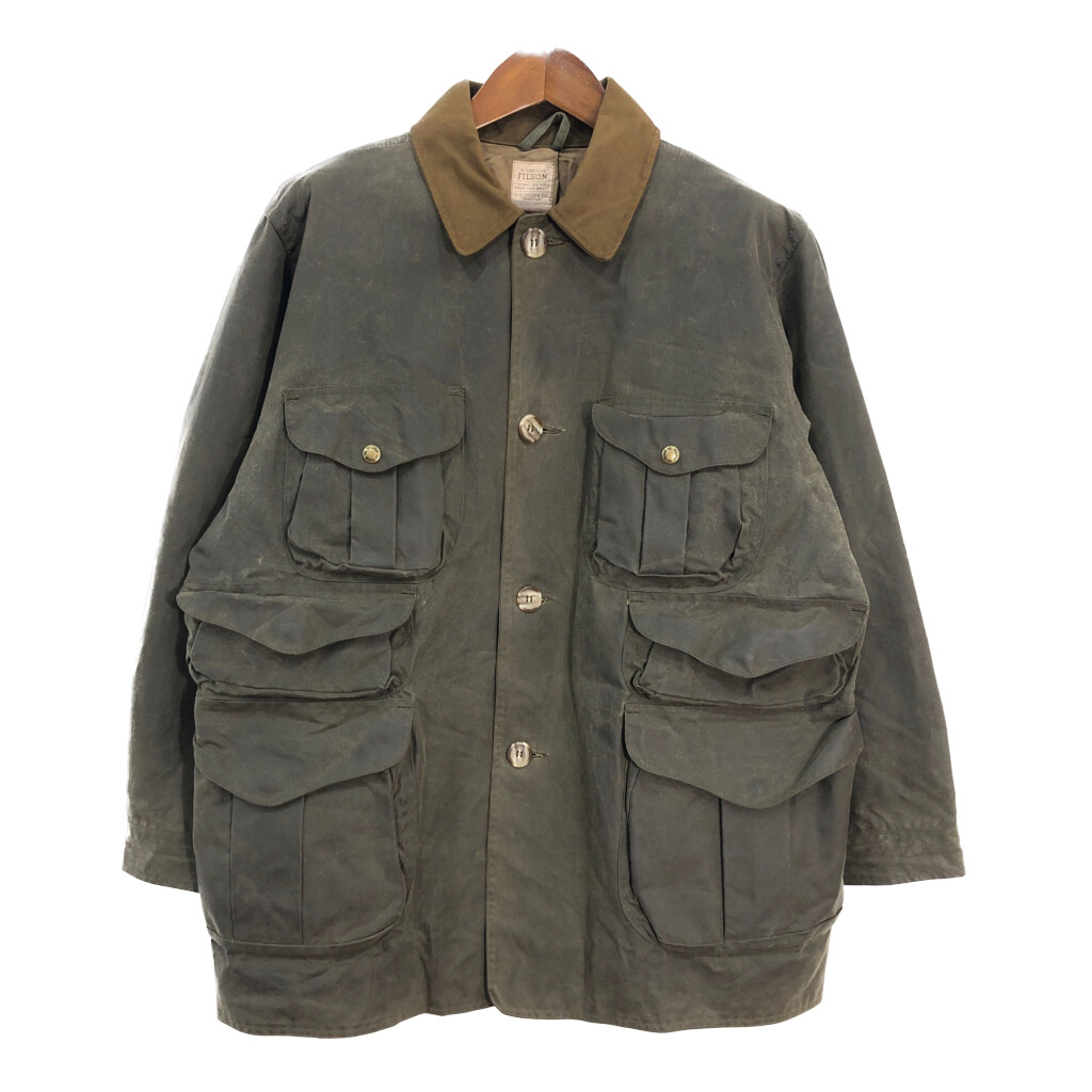USA製　FILSONフィルソン　オイルドパーカー　L USA製 FILSON オイルドジャケット カーキ 表記(L) | SOLD OUT