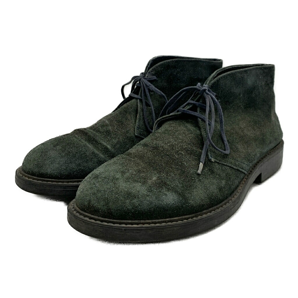 FLORSHEIM フローシャイム チャッカブーツ スエード ブーツ グレー (メンズ 8 W) 中古 古着 KA1519