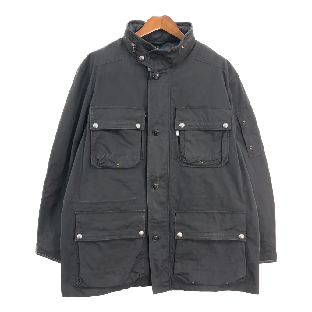 美品⁂ラルフローレン　ブラックレーベル⁂レザージャケット　総裏総柄　千鳥格子　M Ralph Lauren / ラルフローレン サキソニー ジャケット 日本製