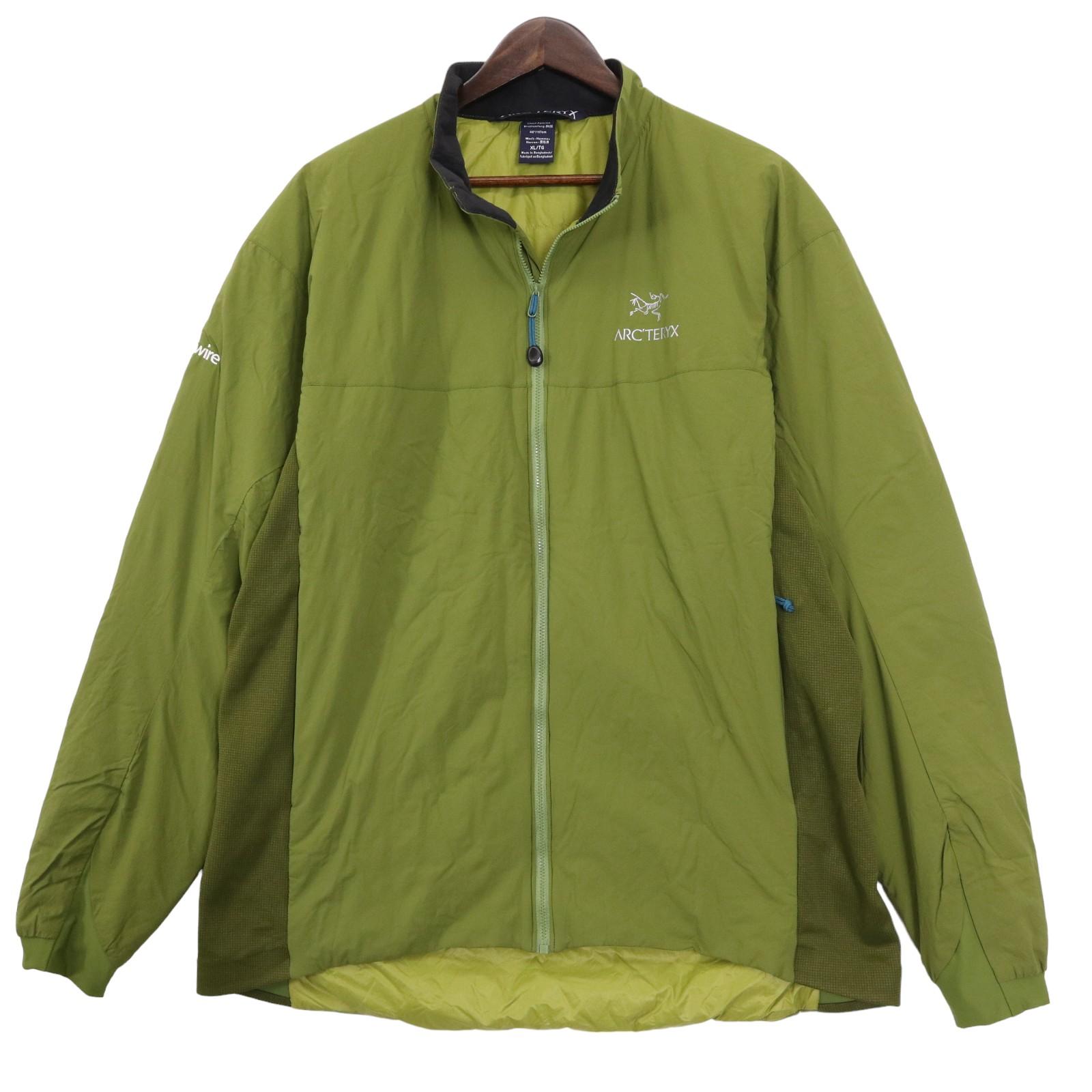 新品タグ付き ARC'TERYX アークテリクス ATOM LT JACKET ジャケット ライトグリーン (メンズ XL) 中古 古着 A0944