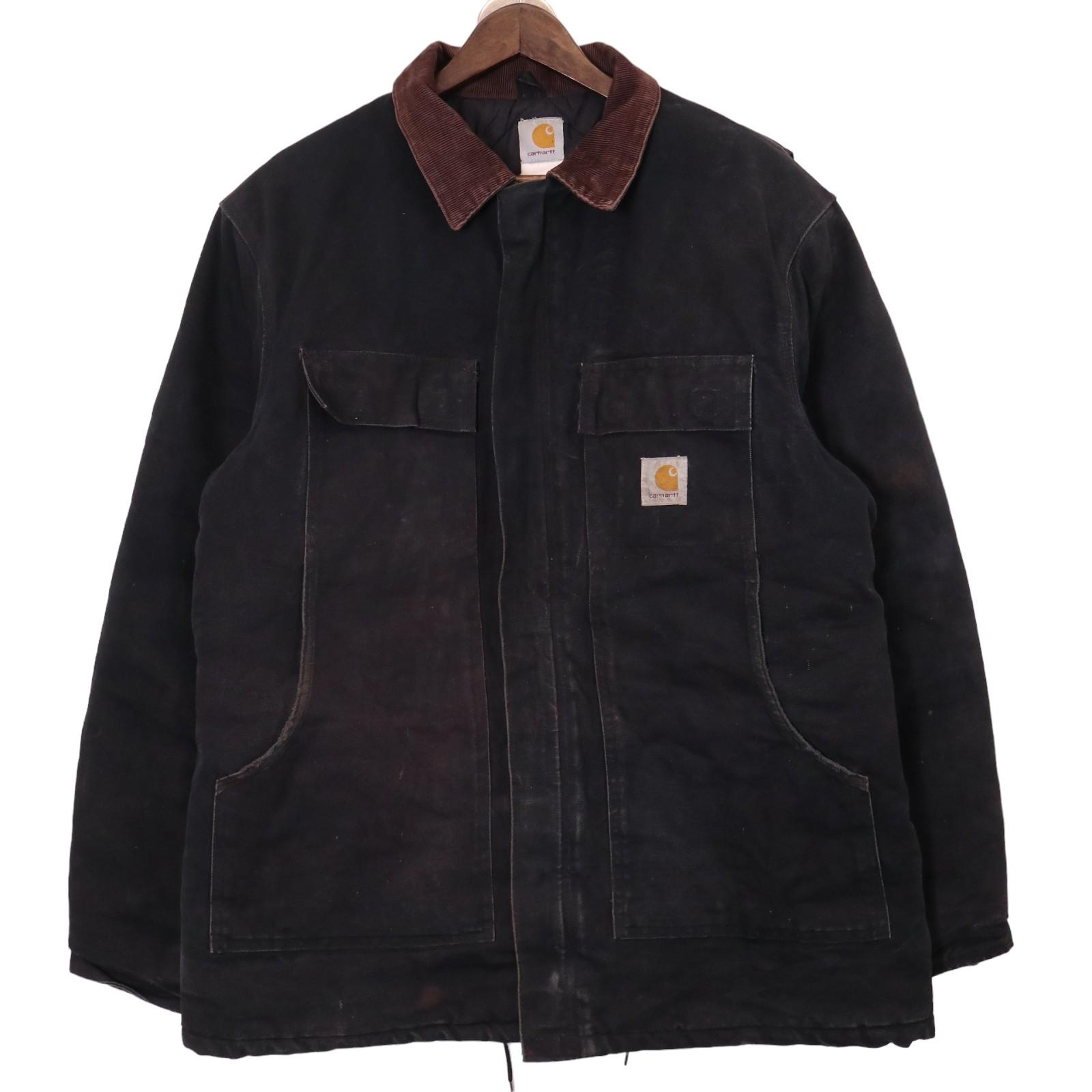 ✨今だけ価格✨⬛Carhartt ■トラディショナルジャケット■ ブラック 中古・古着通販】CarHartt (カーハート) トラディショナル
