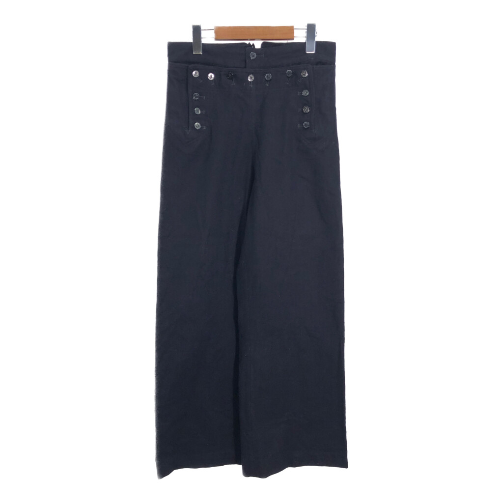 us navy セーラーパンツ 40s 50s ステンシル U.S.NAVY 40-50s コットンセーラーパンツ 巻きパン ステンシル