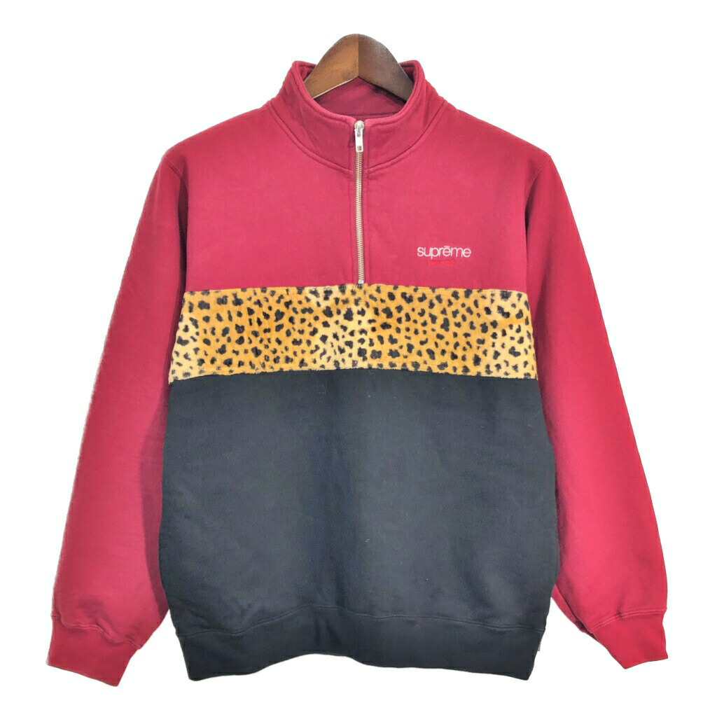 楽天市場】Supreme 2015AW Big Logo Half Zip Sweatshirt シュプリーム