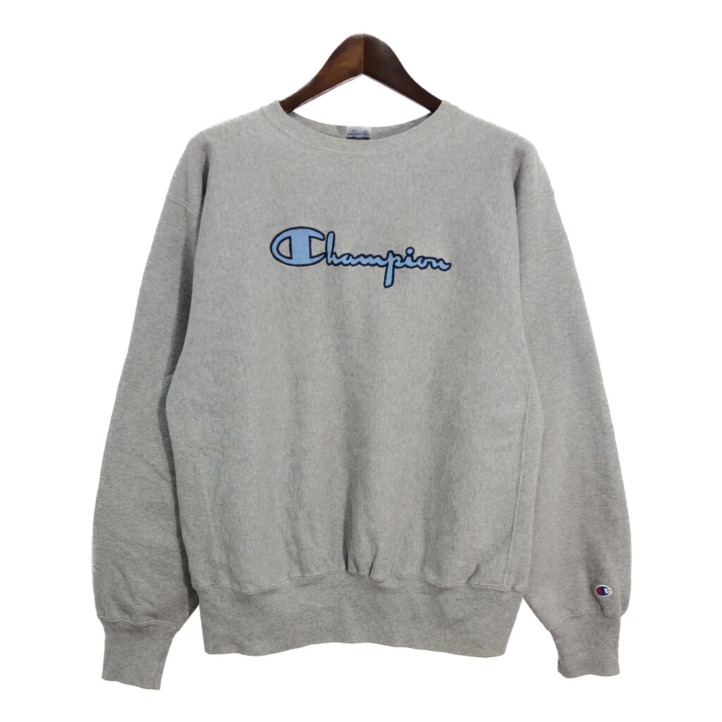 90年代 USA製 Champion チャンピオン REVERSE WEAVE リバースウィーブ スウェット ロゴ (メンズ X-LARGE) 中古 古着 R7020