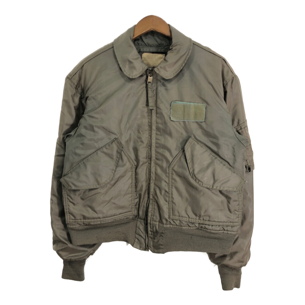 【楽天市場】80年代 米軍実物 U.S.AIRFORCE USAF CWU-45/P フライトジャケット ミリタリー セージグリーン(メンズ ...