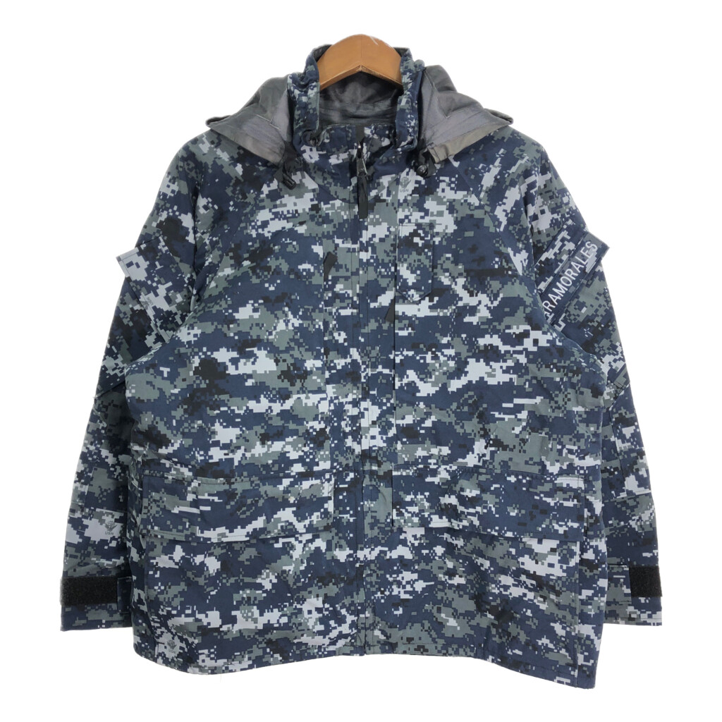 楽天市場】米軍実物 US NAVY デジタルカモ TYPE1 迷彩 ゴアテックス