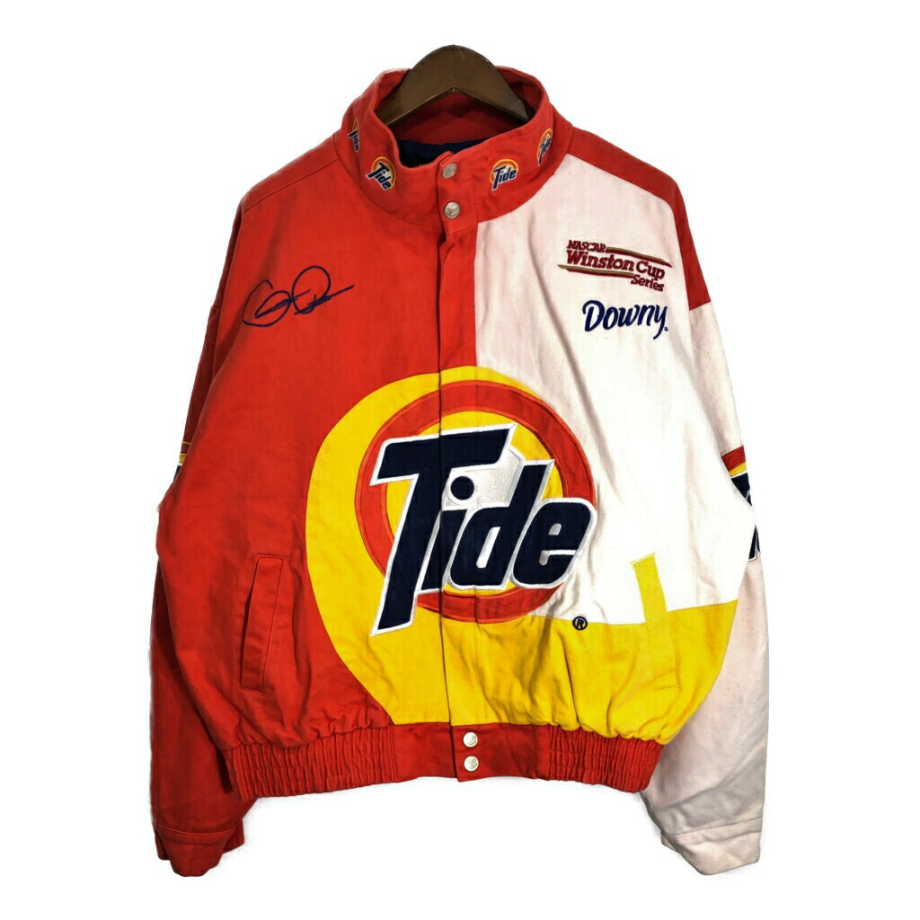 CHASE AUTHENTICS チェイス オーセンティック コットン レーシングジャケット オレンジ (メンズ XL) 中古 古着 R7207 18,316円