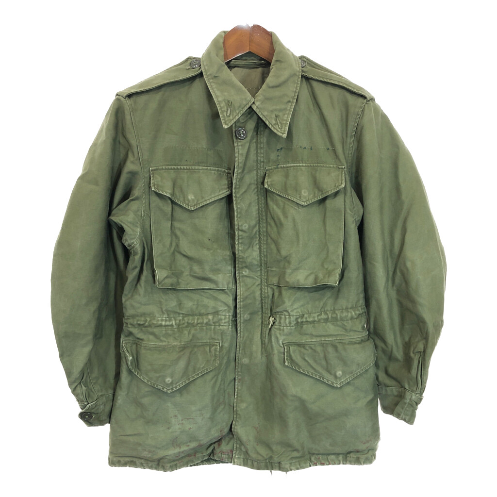 60年代 米軍実物 U.S.ARMY M-51 フィールドジャケット ヴィンテージ ミリタリー (メンズ X-SMALL REGULAR) 中古 古着 R7240｜YAMAHISA USEDCLOTHINGSHOP