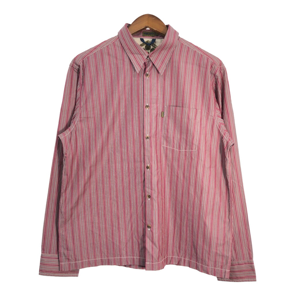 楽天市場】KENZO ケンゾー 長袖シャツ PIXEL STRIPED CASUAL FD55CH410