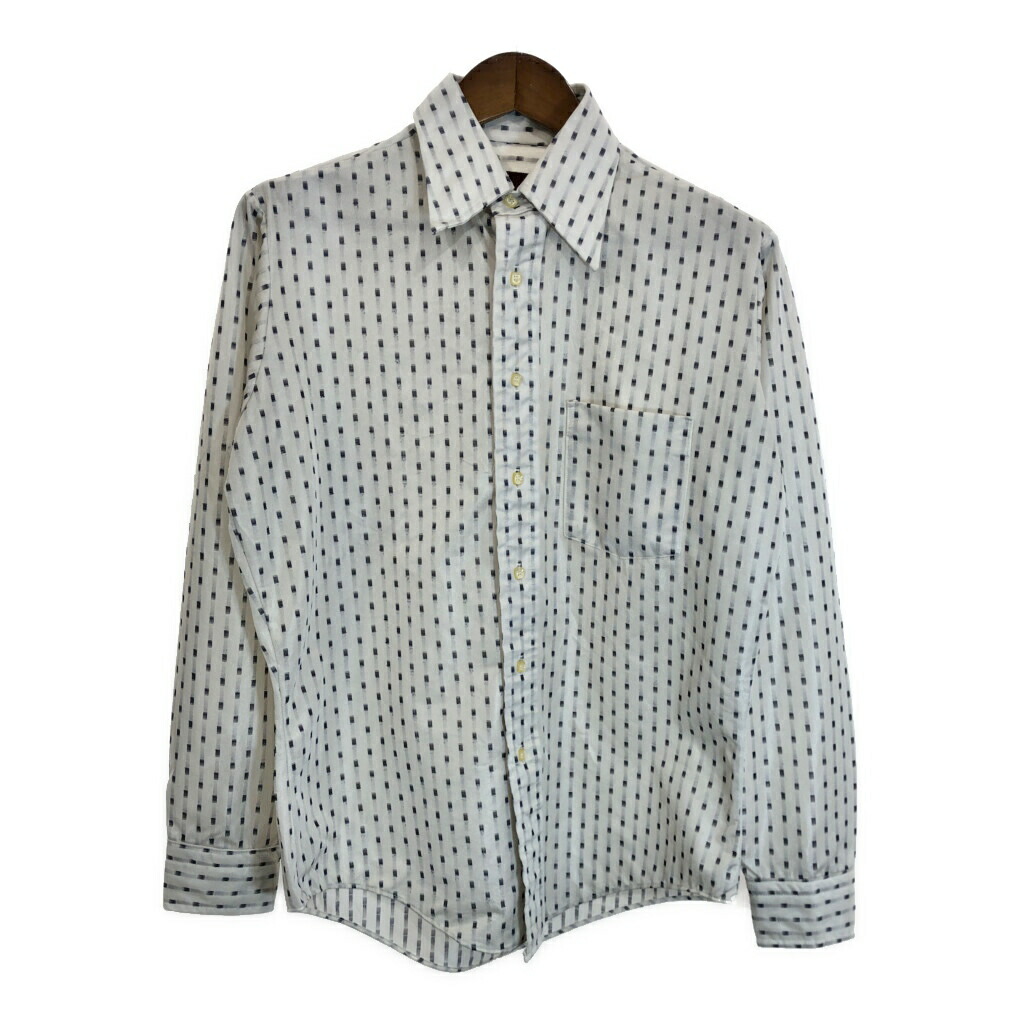 楽天市場】【中古】 ROYAL DIXTON 柄シャツ 長袖 シャツ シルク