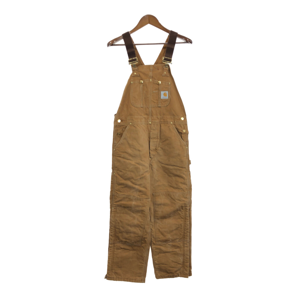 Carharttオーバーオール　W36 L32 USA製 ダブルニー　カーハート r7979-1.jpg