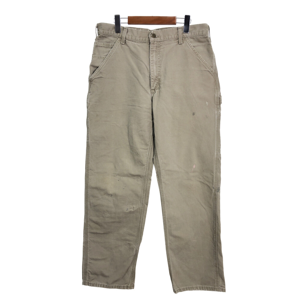 レアカラー　CHR　ダックペインターパンツ　カーハート　古着　グレー　W38 楽天市場】Carhartt カーハート ダック ペインター パンツ