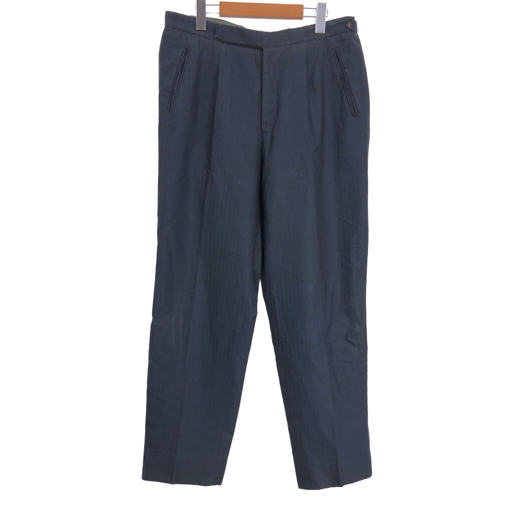 50s ギャバジンスラックス　usa ネイビー 1950s Vintage Rayon Gabardine Trousers ヴィンテージレーヨン