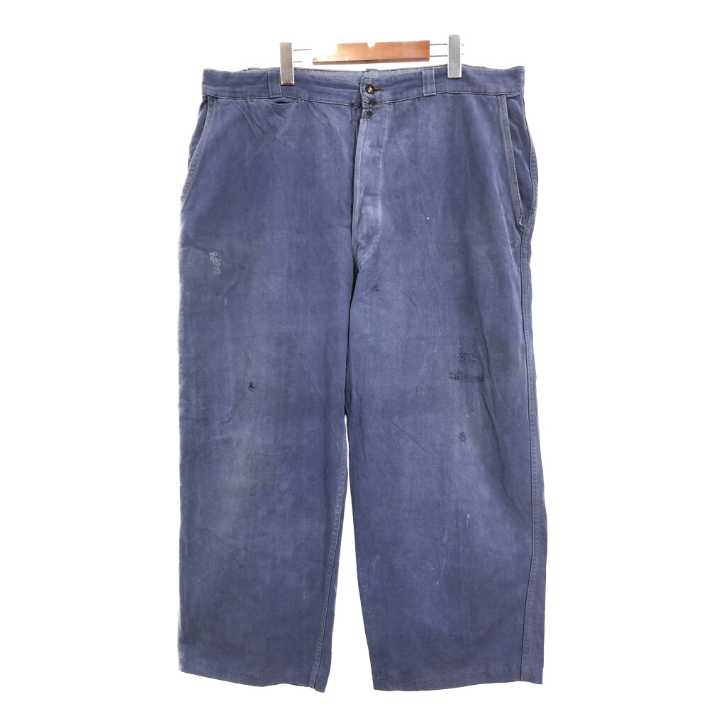 楽天市場】50年代 LE MONT フレンチワーク ファーマーズパンツ
