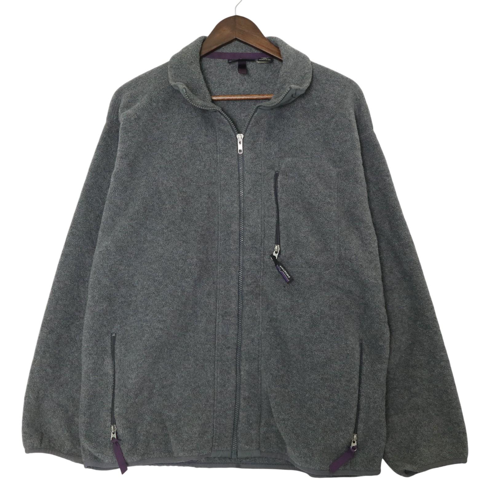 Patagonia　パタゴニア　USA製　シンチラ　フリース　ジャケット USA製【パタゴニア】patagonia【紺×グレー】【シェルドシンチラ