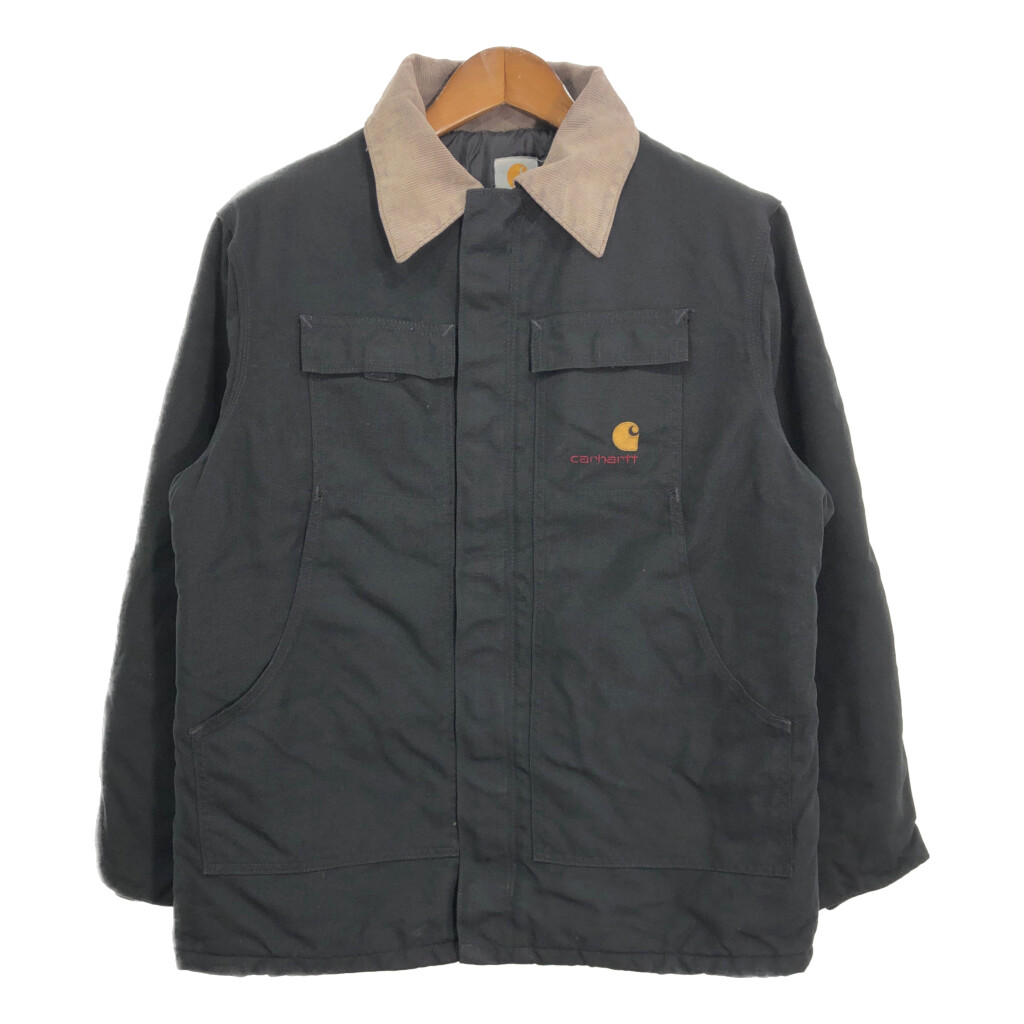 Carhartt カーハート トラディショナルコート ワークジャケット ブラック (メンズ M相当) 中古 古着 R8452｜YAMAHISA USEDCLOTHINGSHOP