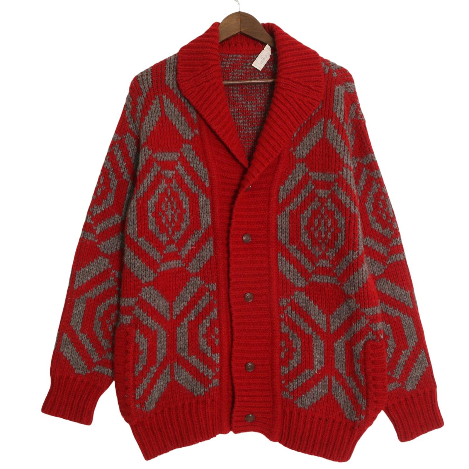 楽天市場】ヴァレンティノ ロゴ カーディガン 紺色 ネイビー メンズ