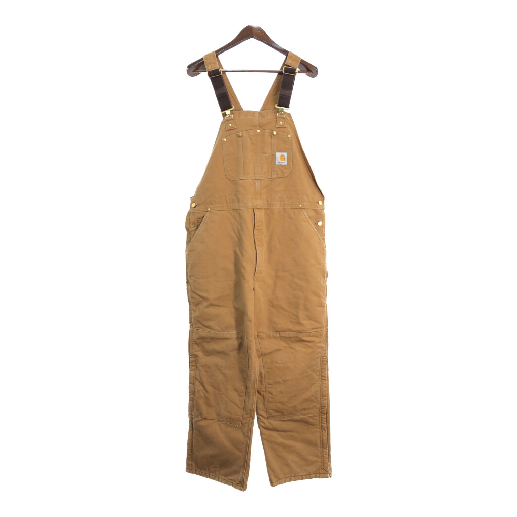 かつきCarhartt ベージュ オーバーオール古着 楽天市場】90年代 メキシコ製 Carhartt カーハート