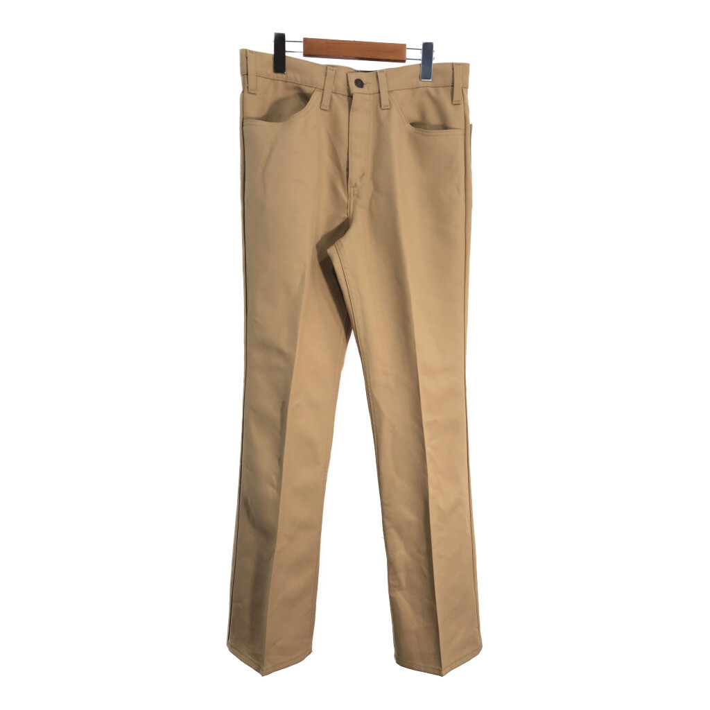 70s USA製 リーバイス　646 STA-PREST スタプレ　ブラウン 70s アメリカ製 Levi's 646 Big E リーバイス スタプレ スタ