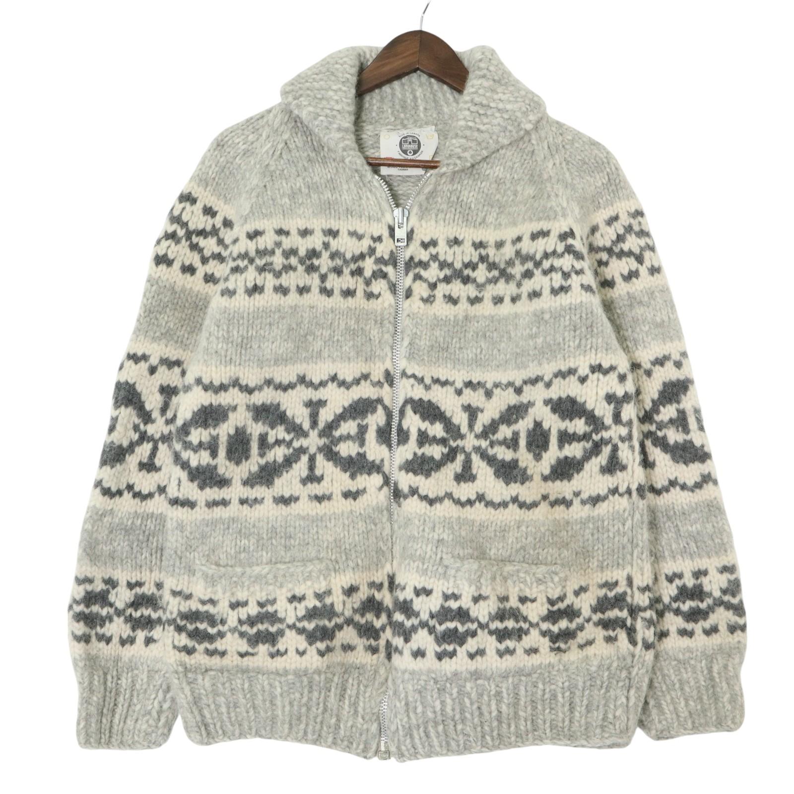 楽天市場】90年代 カナダ製 TUAK ハンドメイド ウール カウチン