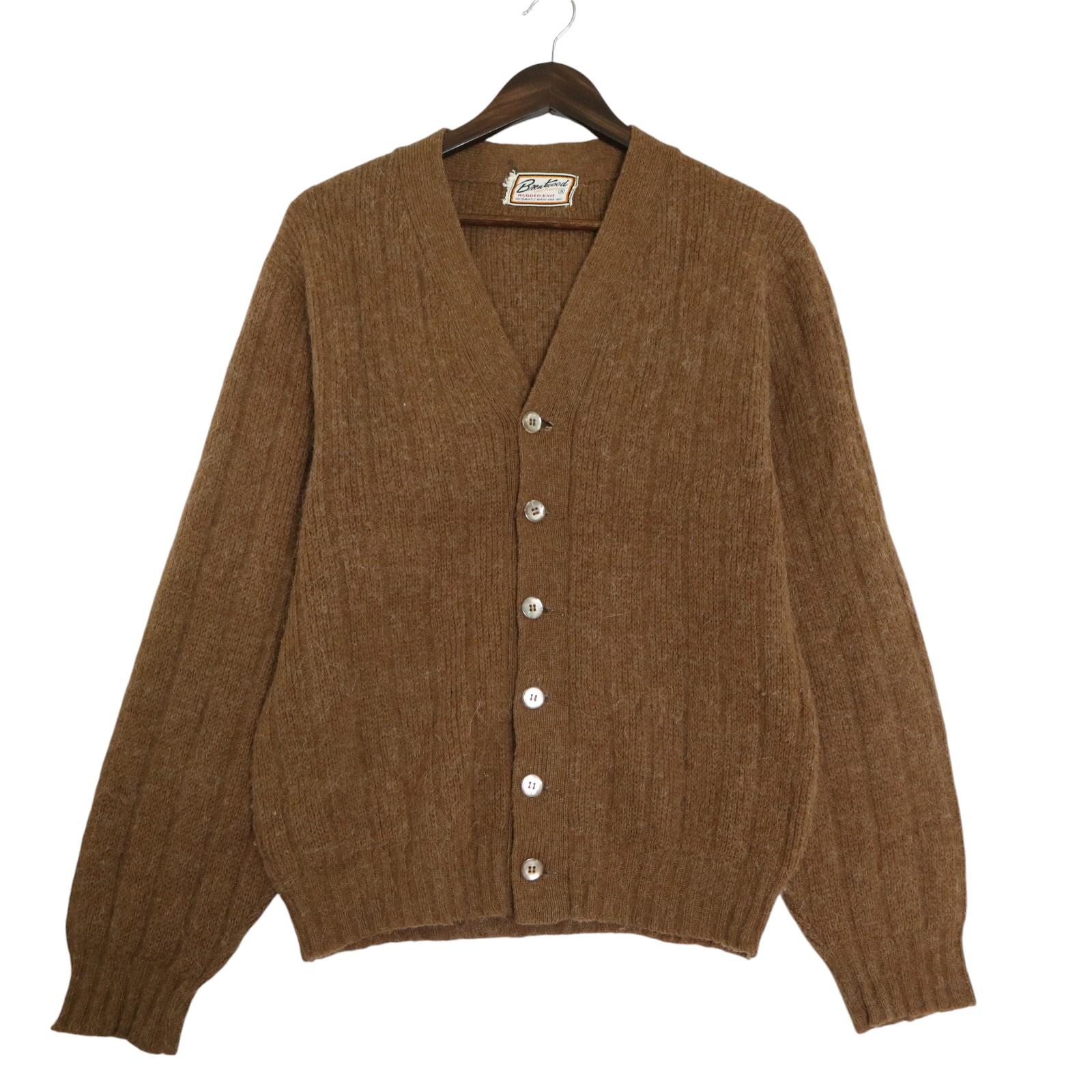 楽天市場】50年代 Burton's レタードニット ウール カーディガン