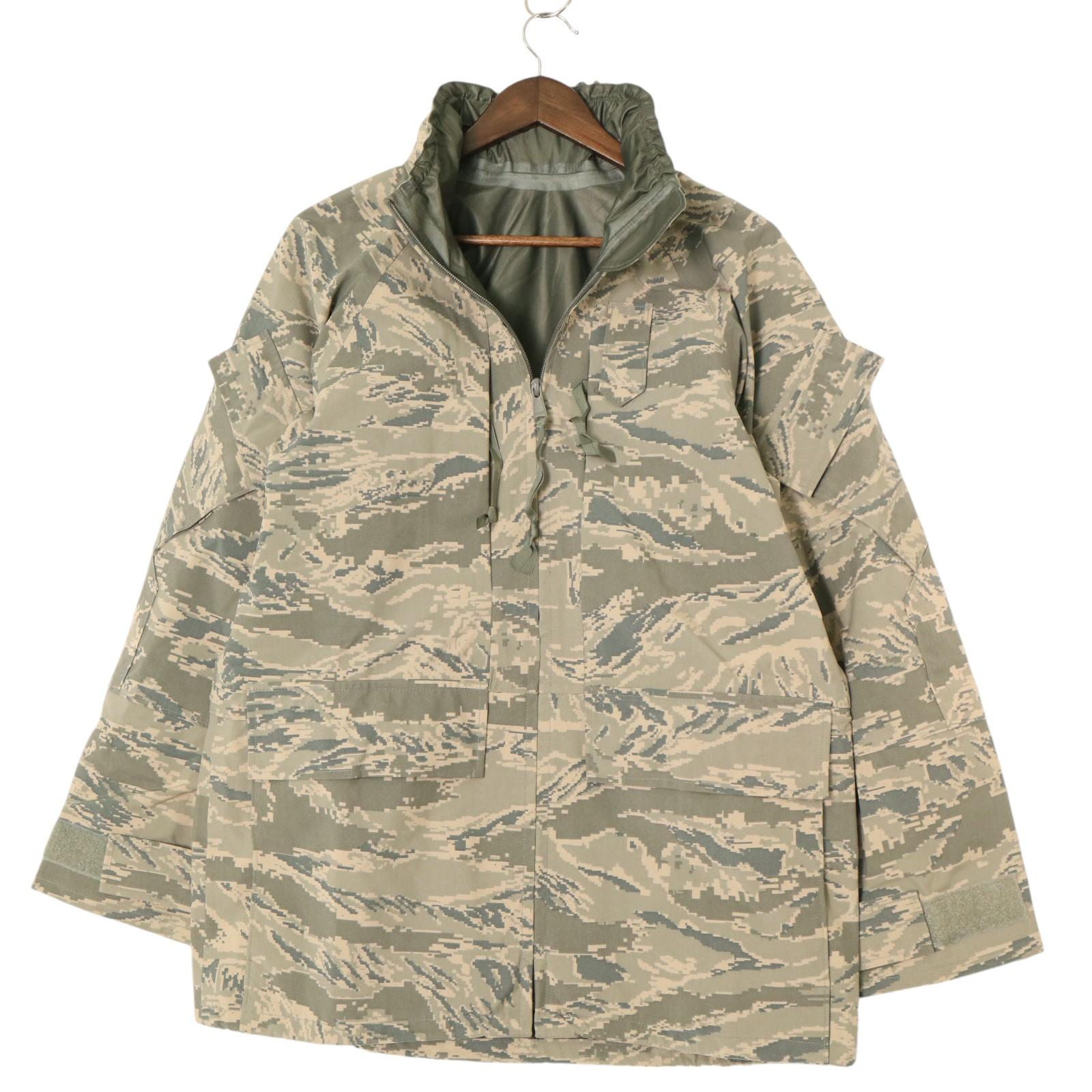 00年代 米軍実物 U.S.AIRFORCE APECS GORETEX パーカージャケット ABUカモ (メンズ SMALL REGULAR) 中古 古着 A1564｜YAMAHISA USEDCLOTHINGSHOP 13,299円