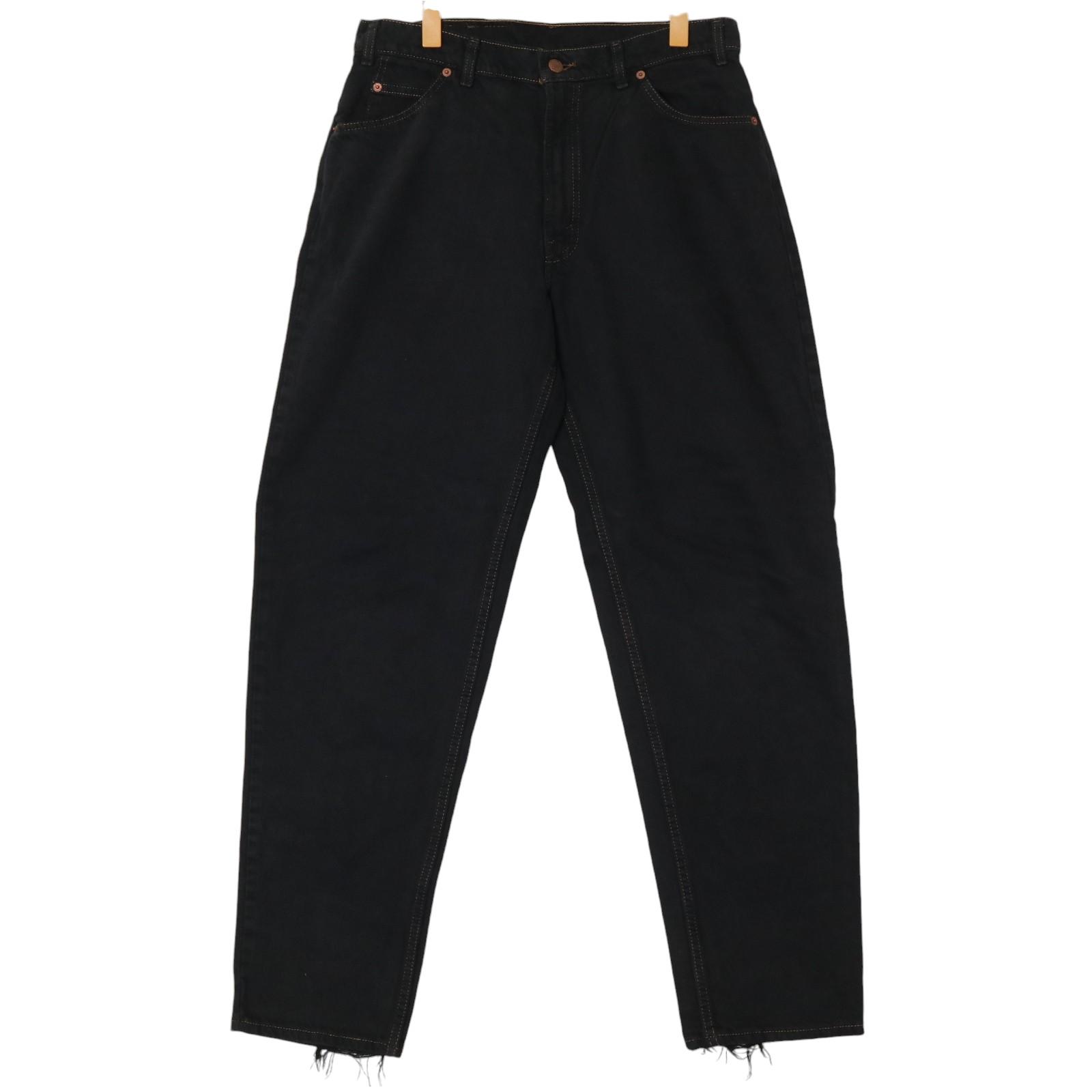 00s USA製 美品 ブラックデニム リーバイス 560 W42 L30 90s USA製 Levi'sリーバイス 560 ブラック デニムパンツ w34 L34
